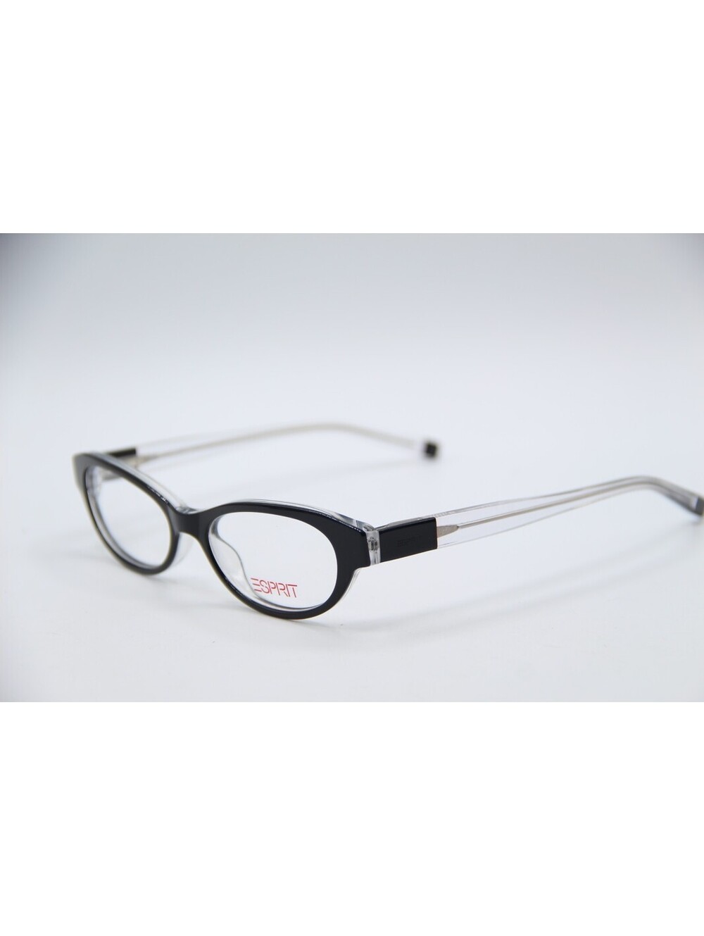 Esprit Et17342 Color-538 Black Clear Authentic Eyeglasses 48-15-135